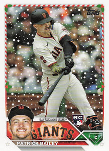 2023 Topps Holiday Baseball Patrick Bailey #H122 Rookie