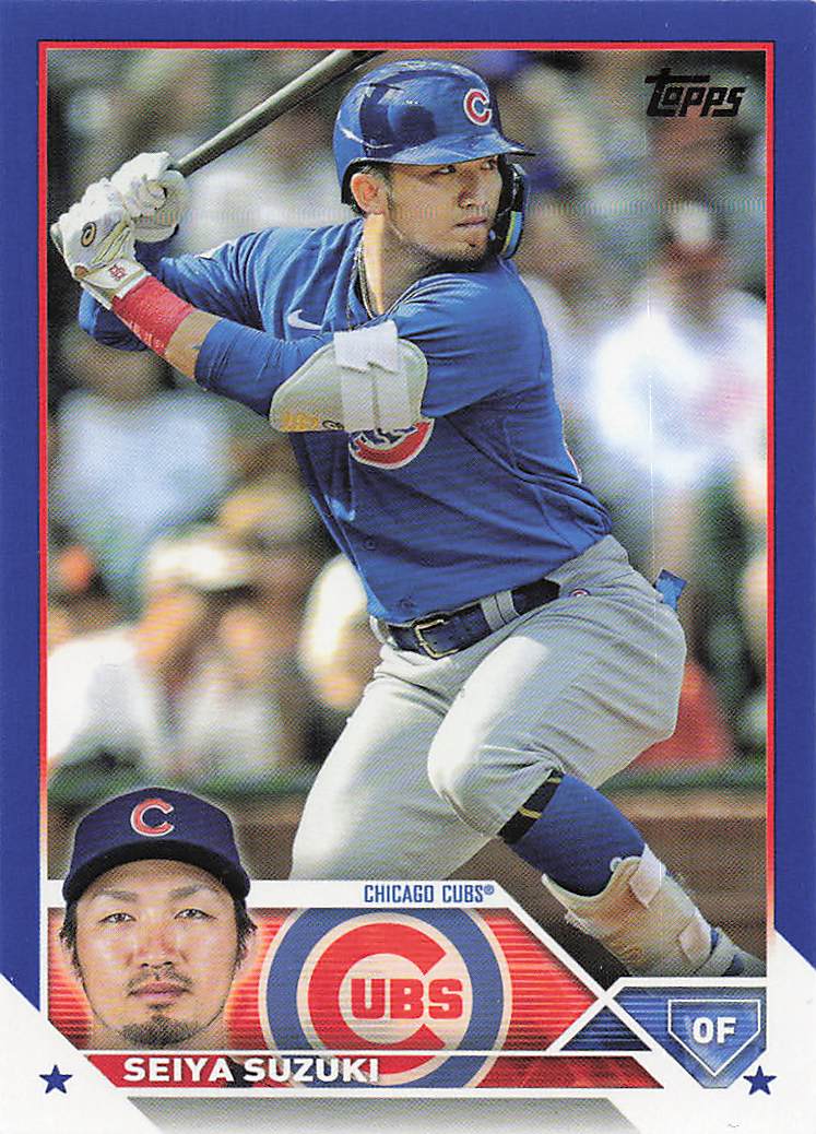 2023 Topps Baseball Royal Blue Seiya Suzuki #183