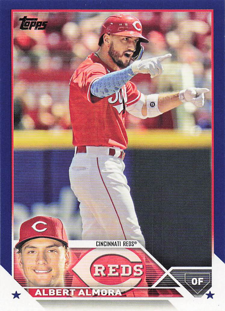 2023 Topps Baseball Royal Blue Albert Almora #230