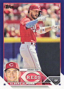 2023 Topps Baseball Royal Blue Albert Almora #230