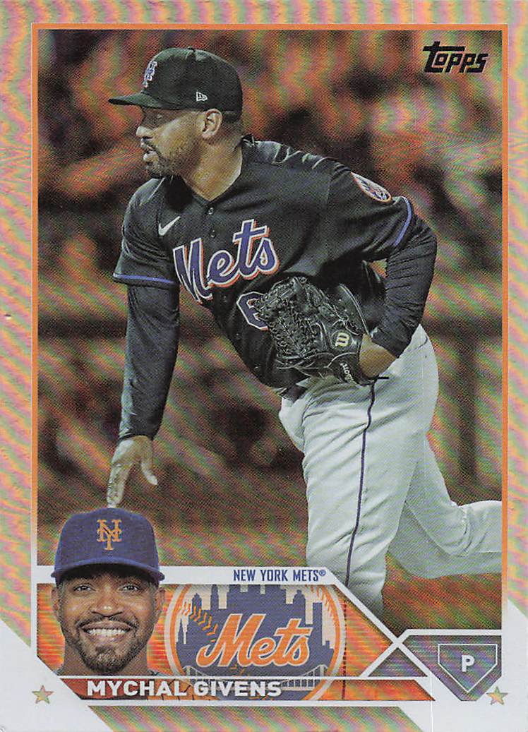 2023 Topps Baseball Rainbow Foil Mychal Givens #171