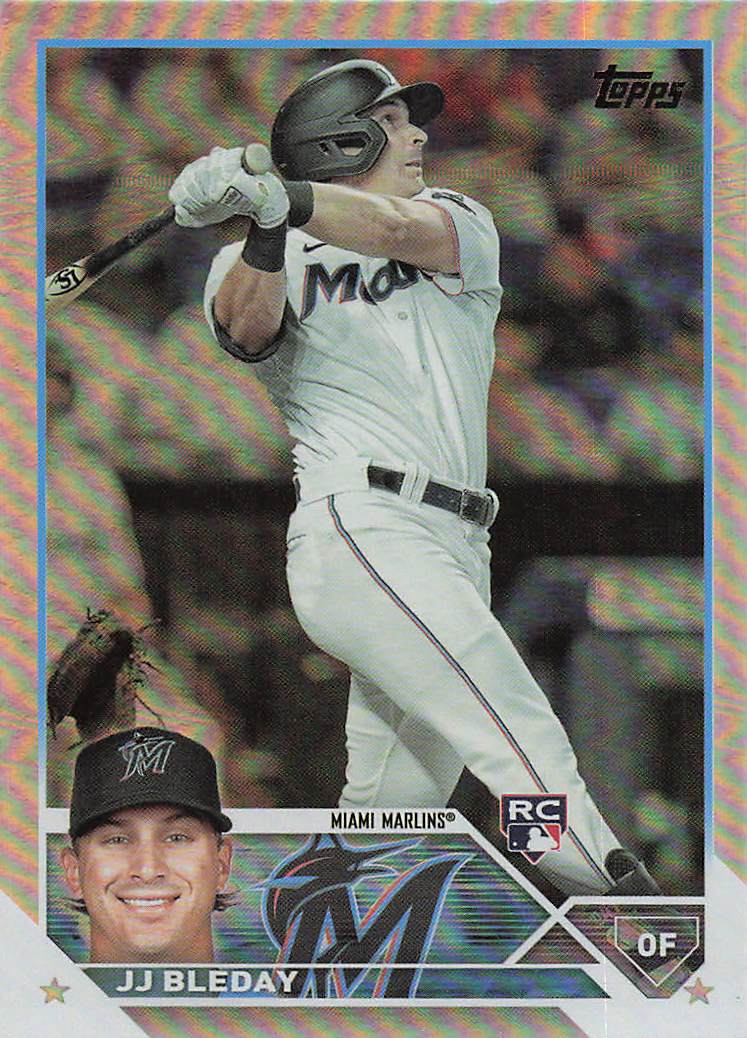2023 Topps Baseball Rainbow Foil JJ Bleday #205