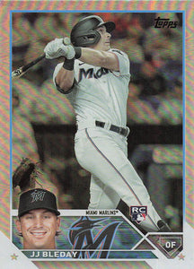 2023 Topps Baseball Rainbow Foil JJ Bleday #205