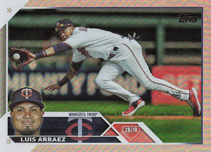 2023 Topps Baseball Rainbow Foil Luis Arraez #217