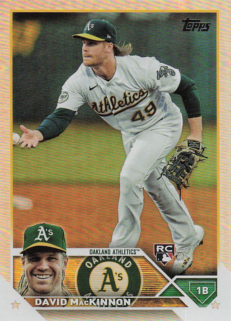 2023 Topps Baseball Rainbow Foil David MacKinnon #276