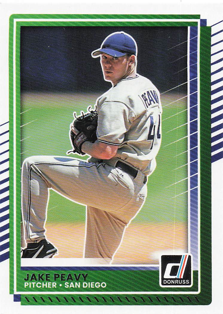 2025 Donruss Baseball Jake Peavy #49