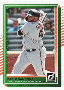 2025 Donruss Baseball Stars Pablo Sandoval #95