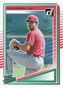 2025 Donruss Baseball Chase Burns #146