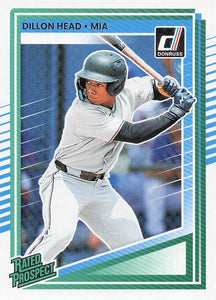 2025 Donruss Baseball Dillon Head #165