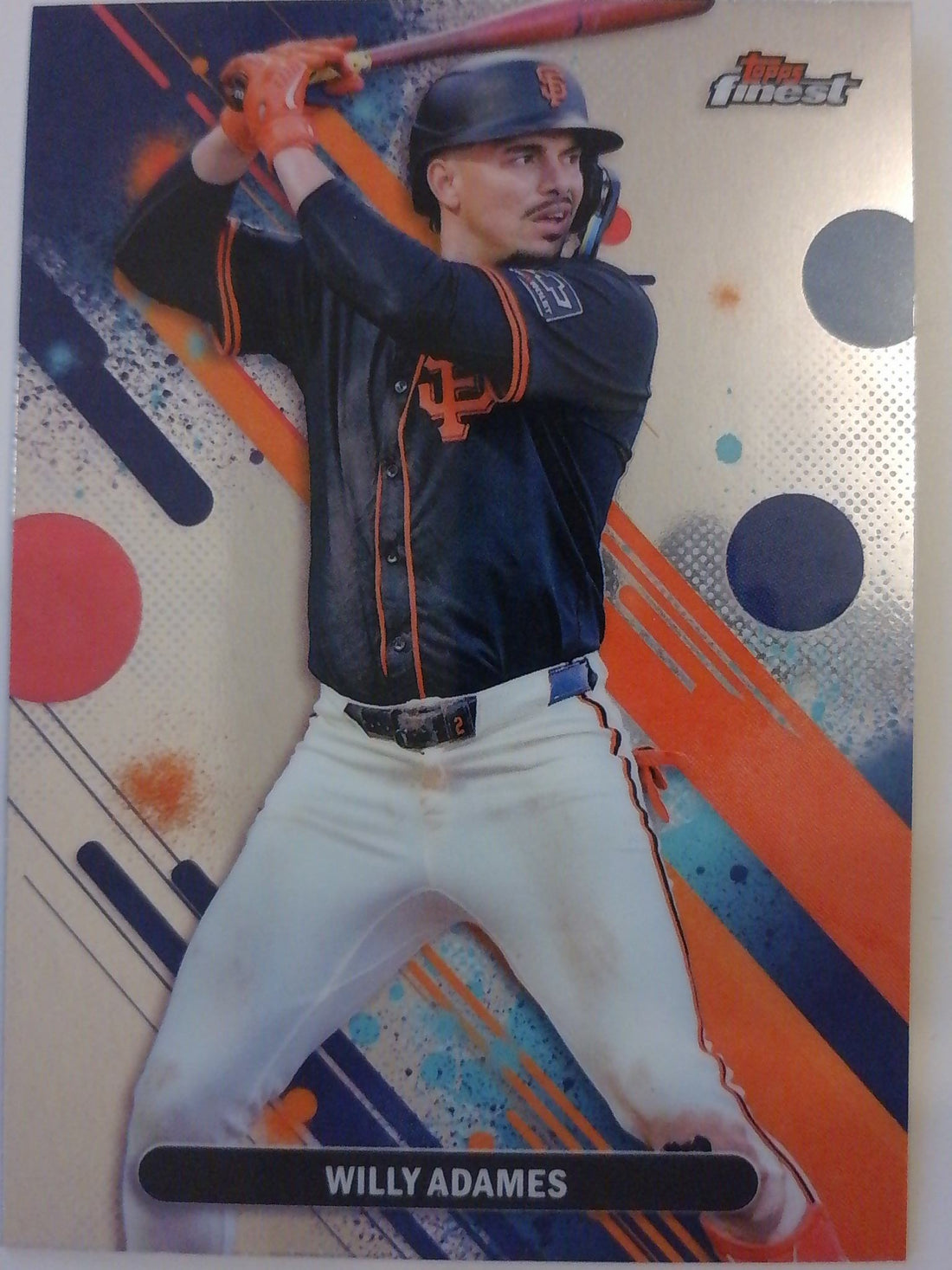 2025 Topps Finest Willy Adames #55