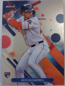 2025 Topps Finest Kristian Campbell #98 RC