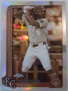 2025 Topps Chrome Baseball Sepia Refractors Jonathan India #209