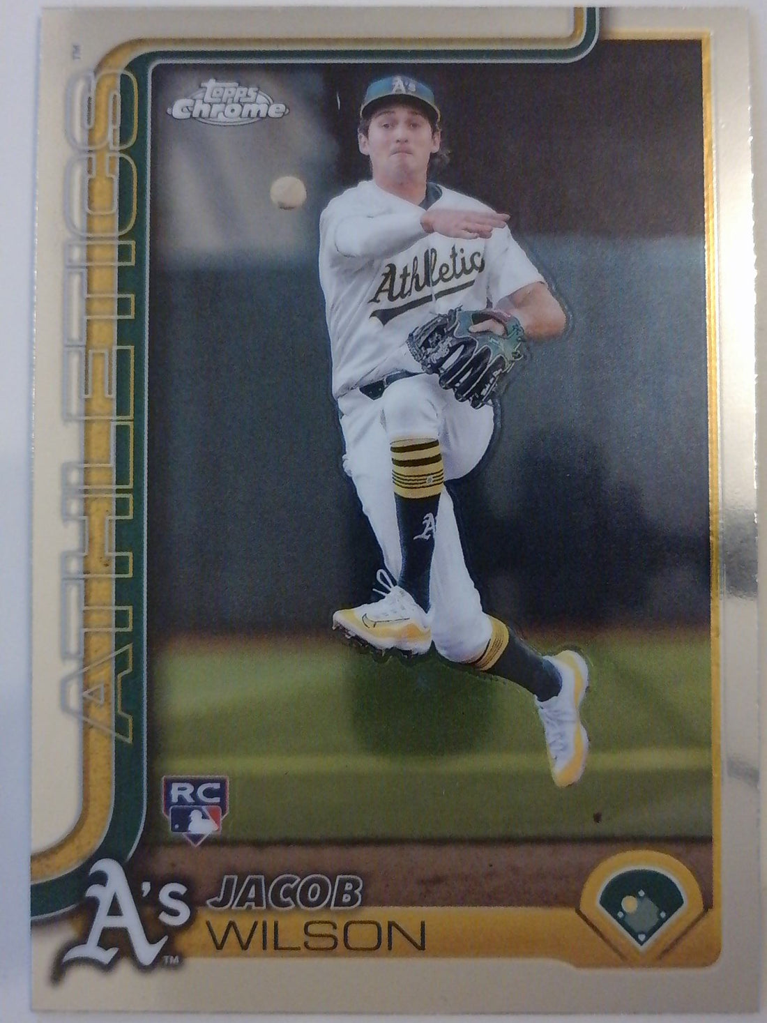 2025 Topps Chrome Baseball Jacob Wilson #96 Rookie