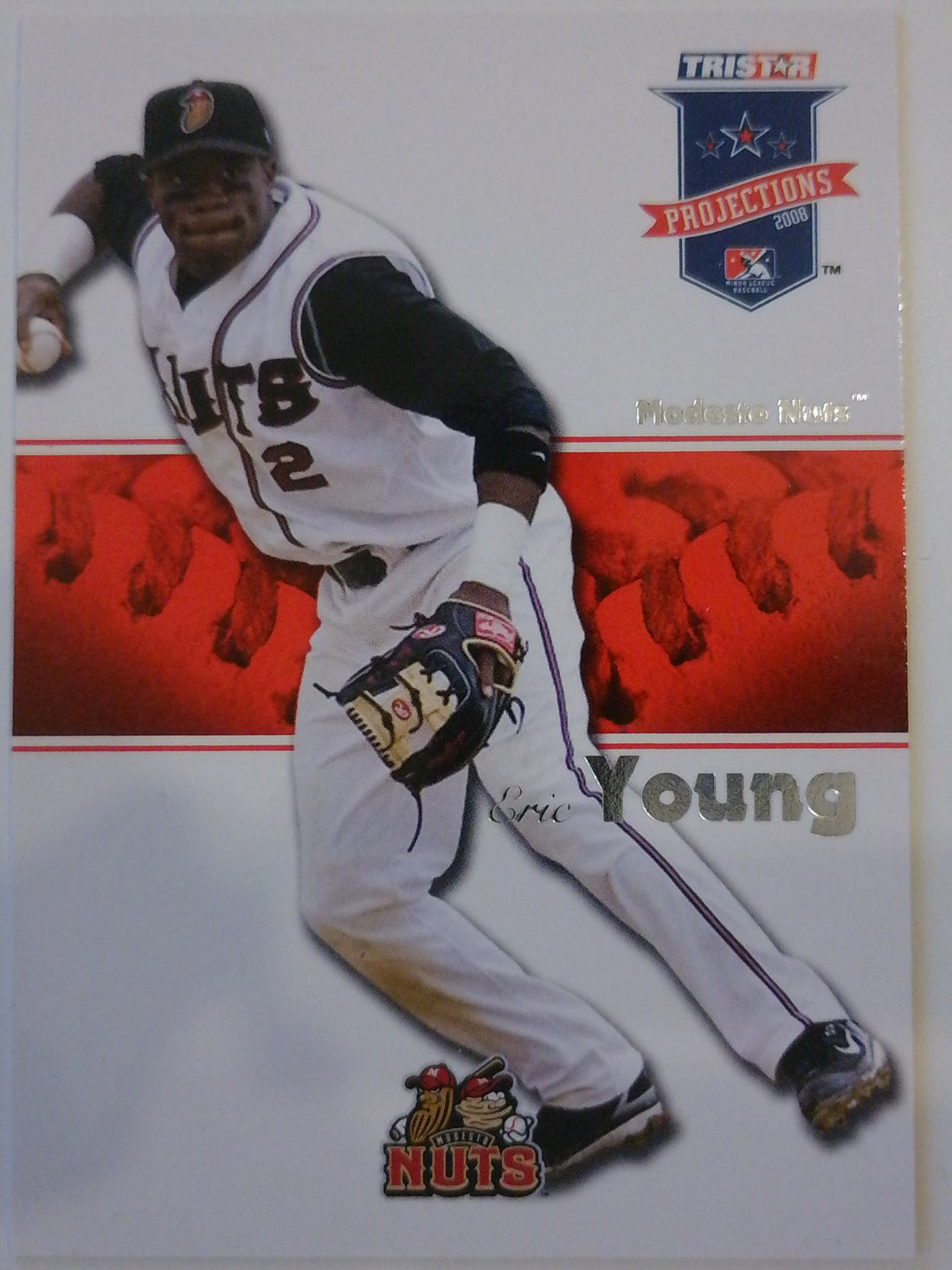 2008 TriStar PROjections Baseball Eric Young Jr. #204