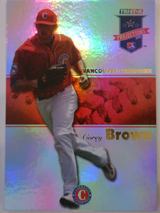 2008 TriStar PROjections Baseball Reflectives Corey Brown #72