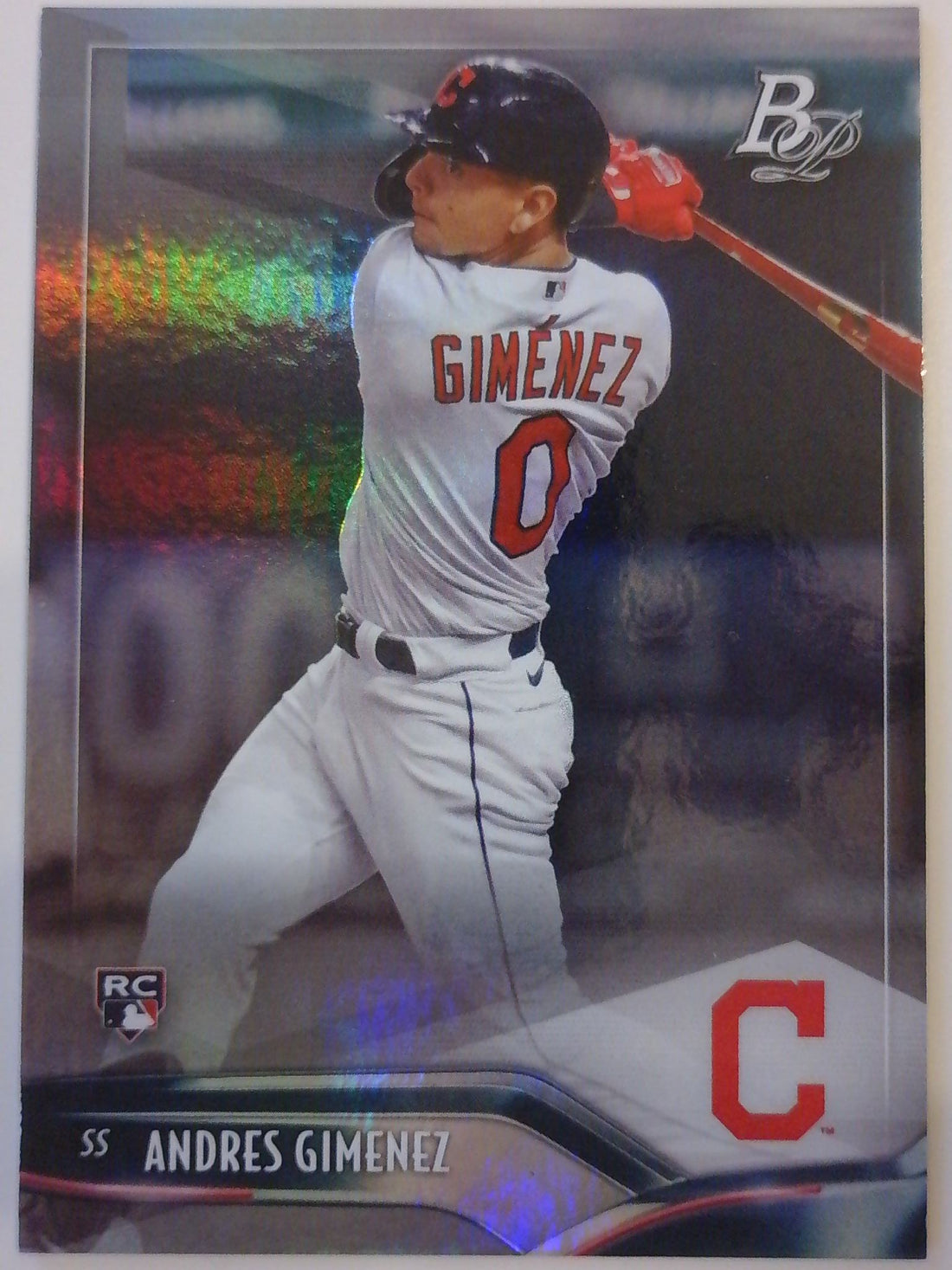 2021 Bowman Platinum Baseball Andres Gimenez #76 Rookie