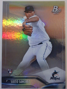 2021 Bowman Platinum Baseball Sixto Sanchez #92 Rookie