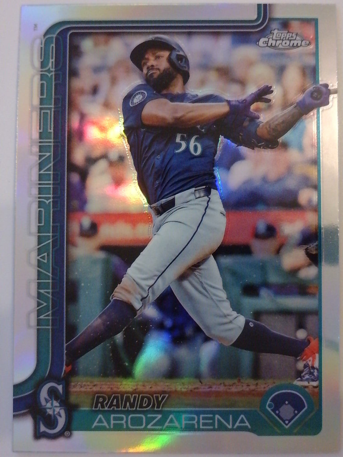 2025 Topps Chrome Baseball Refractors Randy Arozarena #164