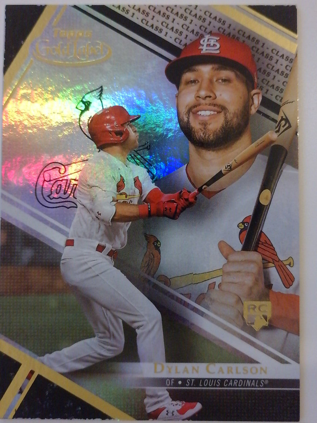 2021 Topps Gold Label Baseball Dylan Carlson #94 Rookie