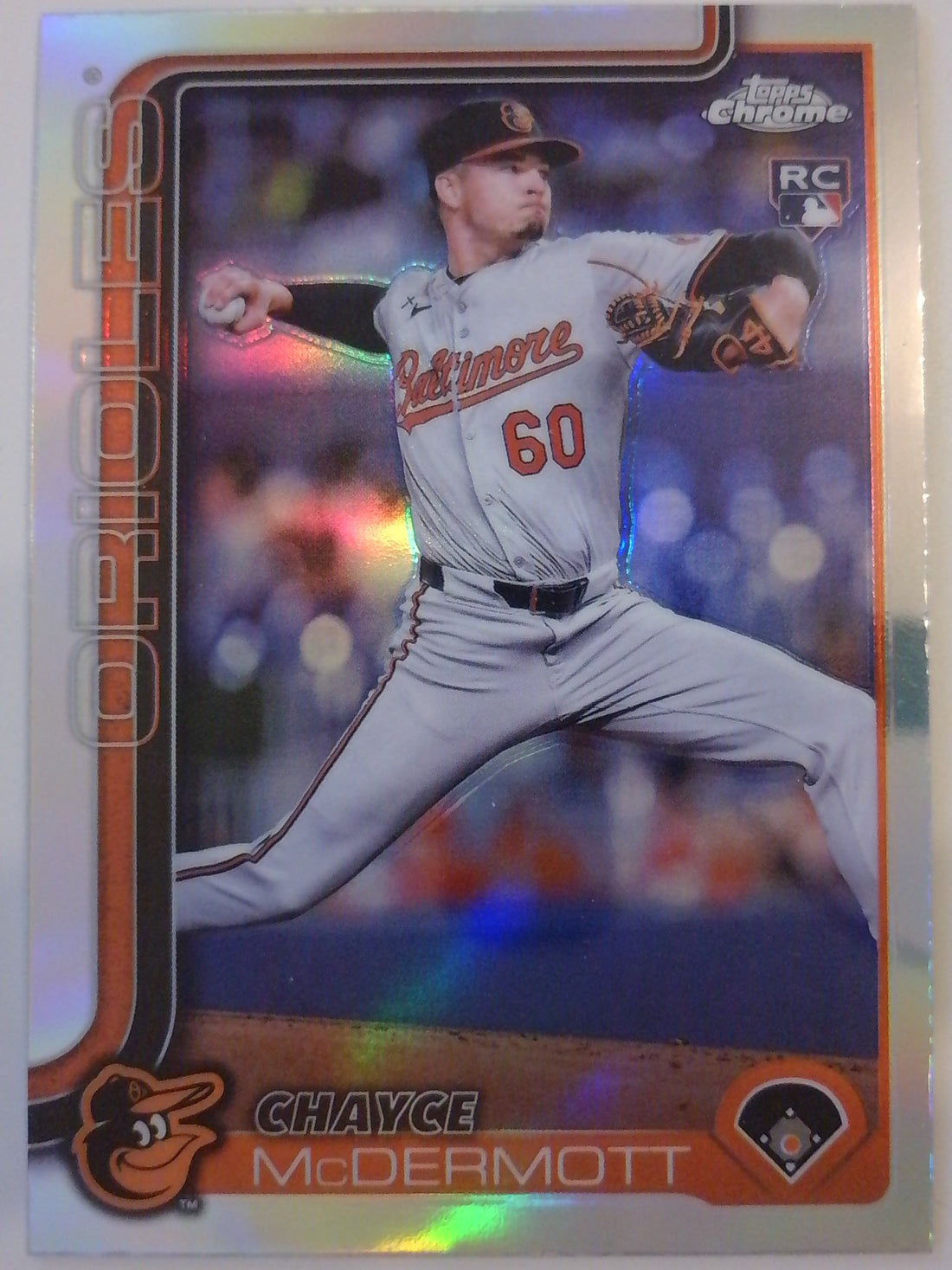 2025 Topps Chrome Baseball Refractors Chayce McDermott #266 Rookie