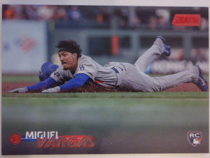 2023 Stadium Club Baseball Red Foil Miguel Vargas #226 Rookie