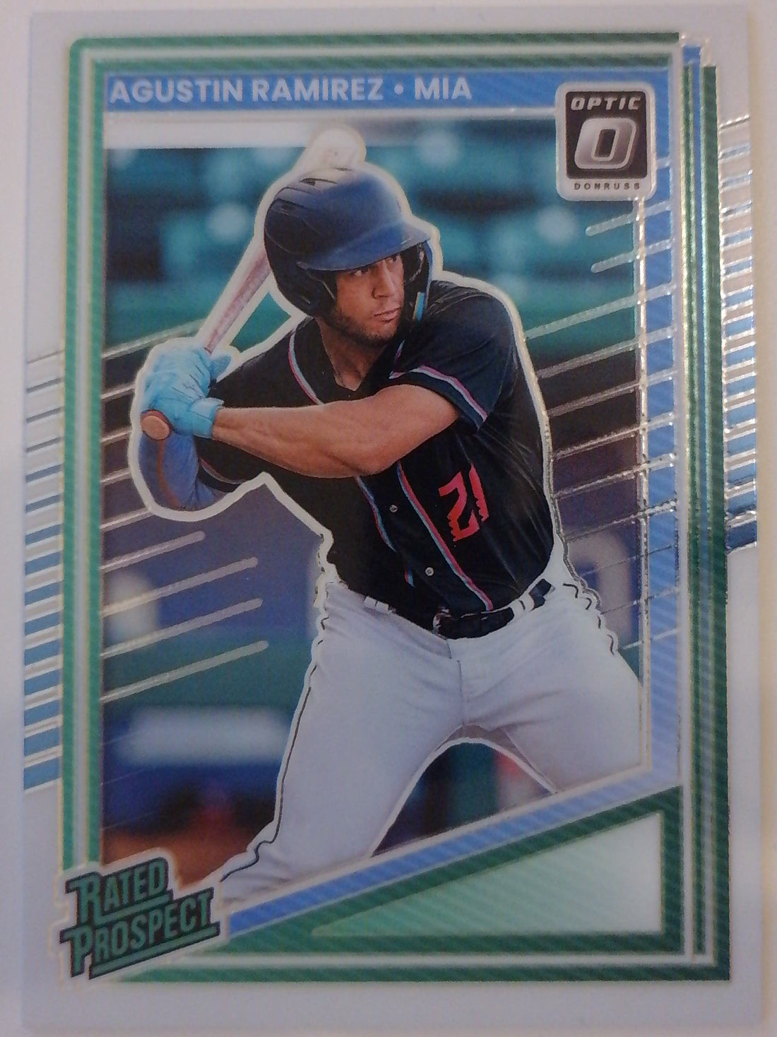 2025 Donruss Baseball Optic Agustin Ramirez #113 Rookie