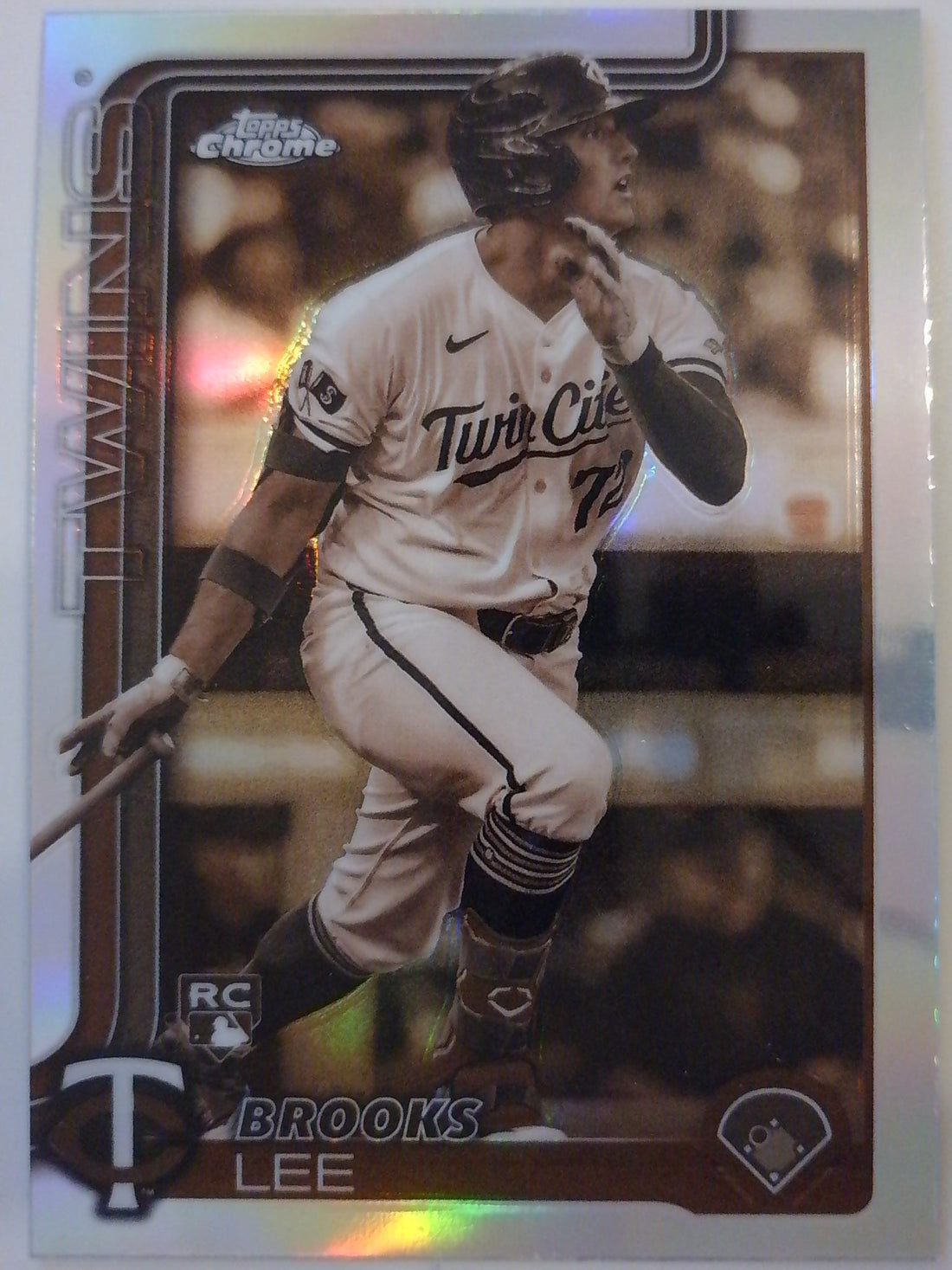 2025 Topps Chrome Baseball Sepia Refractors Brooks Lee #234 Rookie