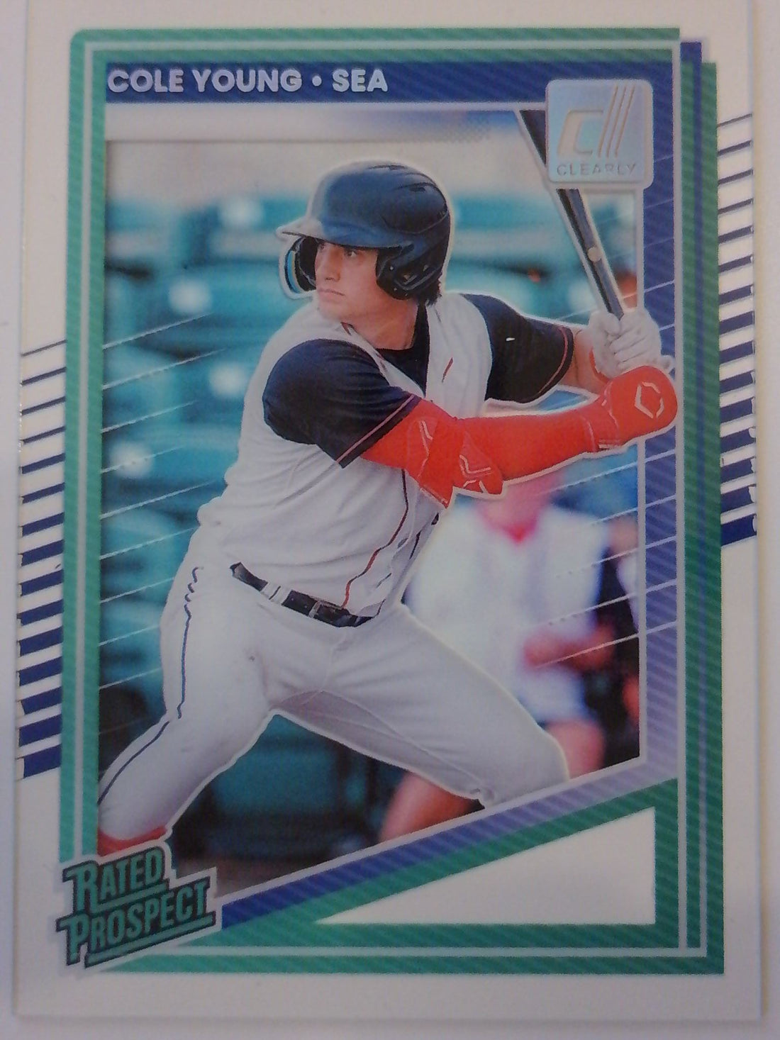 2025 Donruss Baseball Clearly Rated Prospects Cole Young #152