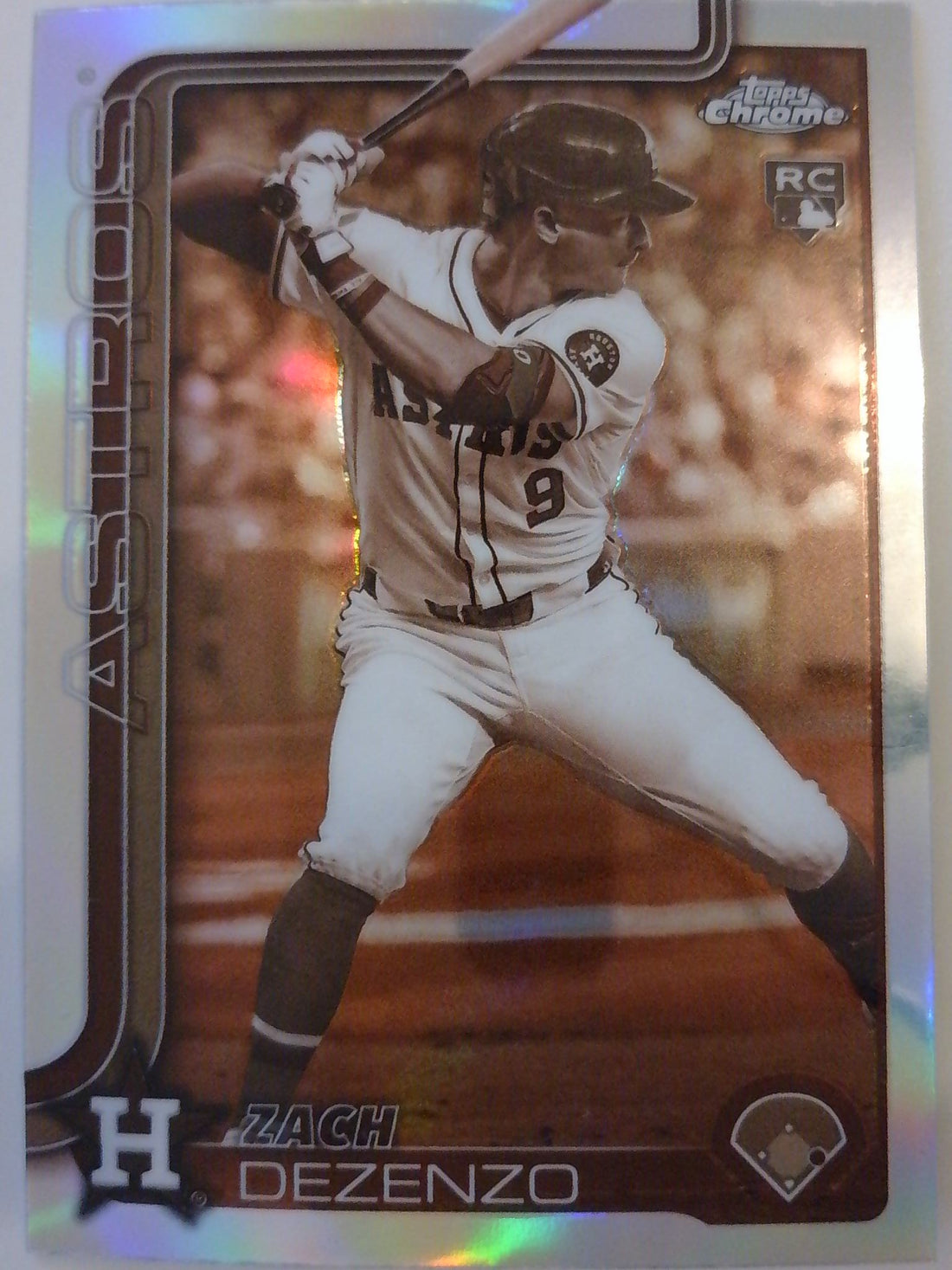 2025 Topps Chrome Baseball Sepia Refractors Zach Dezenzo #294 Rookie