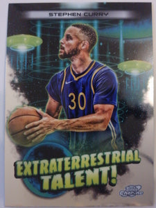 2023-24 Topps Chrome Cosmic Extraterrestrial Talent Stephen Curry #ET-13