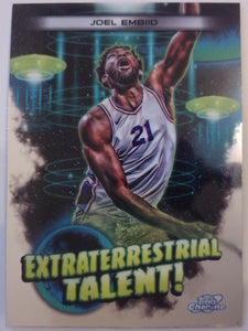 2023-24 Topps Chrome Cosmic Extraterrestrial Talent Joel Embiid #ET-14