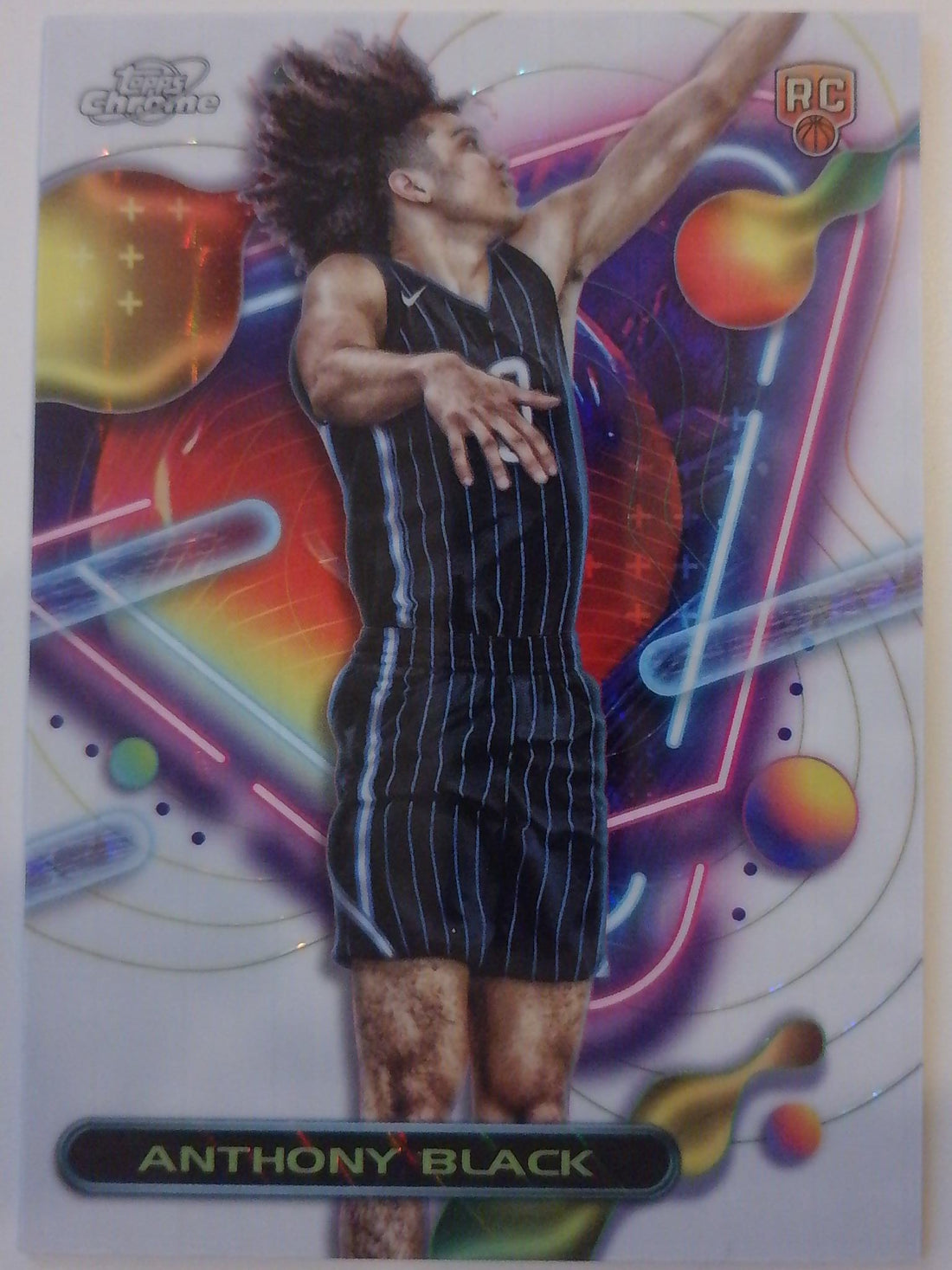 2023-24 Topps Chrome Cosmic Basketball Anthony Black #156 Rookie