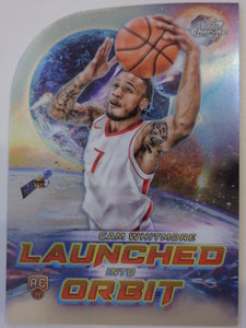 2023-24 Topps Chrome Cosmic Basketball Launched Into Orbit Cam Whitmore #LIO-2