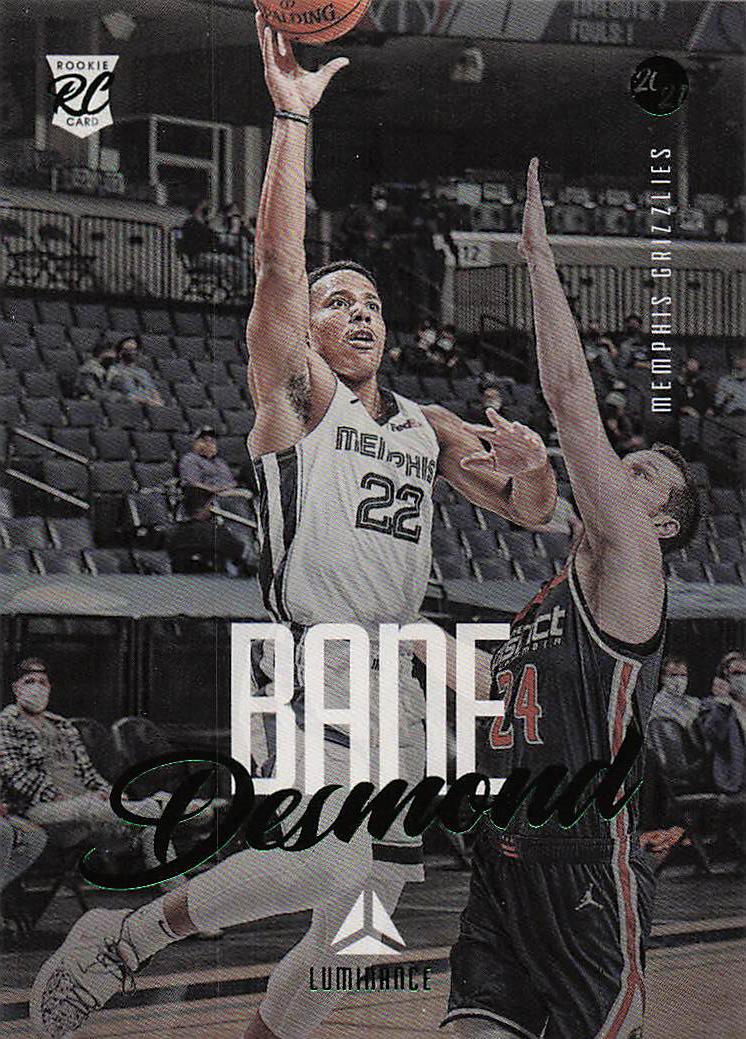 2020-21 Panini Chronicles Basketball Green Desmond Bane #158 Rookie