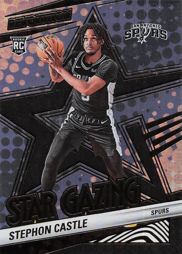 2024-25 Panini Revolution Basketball Star Gazing Stephon Castle #4