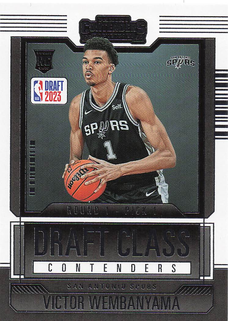 2023-24 Panini Contenders Draft Class Contenders Victor Wembanyama #9