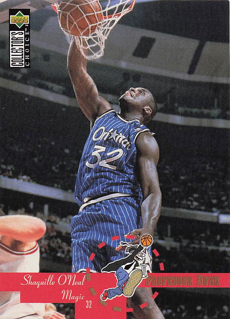 1995-96 Collector's Choice Basketball Shaquille O'Neal #202
