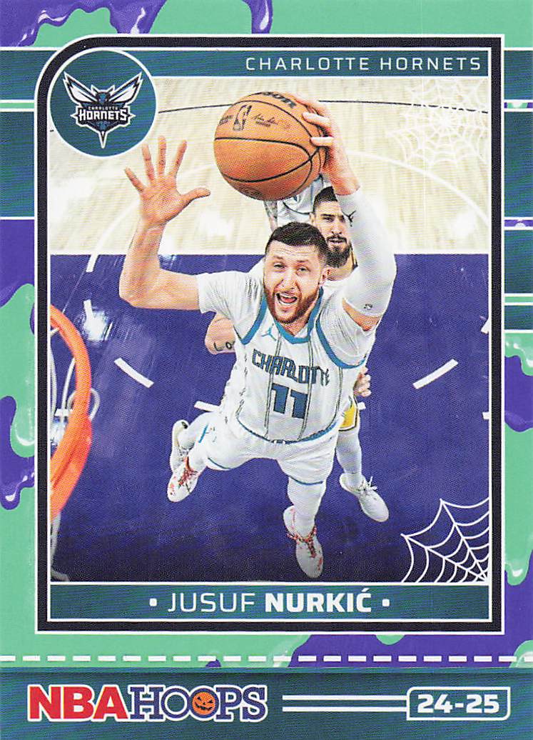 2024-25 Hoops Haunted Hoops Basketball Slime Jusuf Nurkic #26