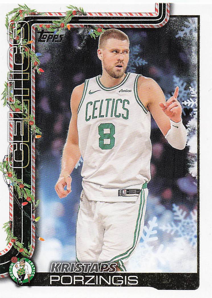 2025-26 Topps Holiday Basketball Kristaps Porzingis #H3