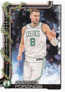 2025-26 Topps Holiday Basketball Kristaps Porzingis #H3