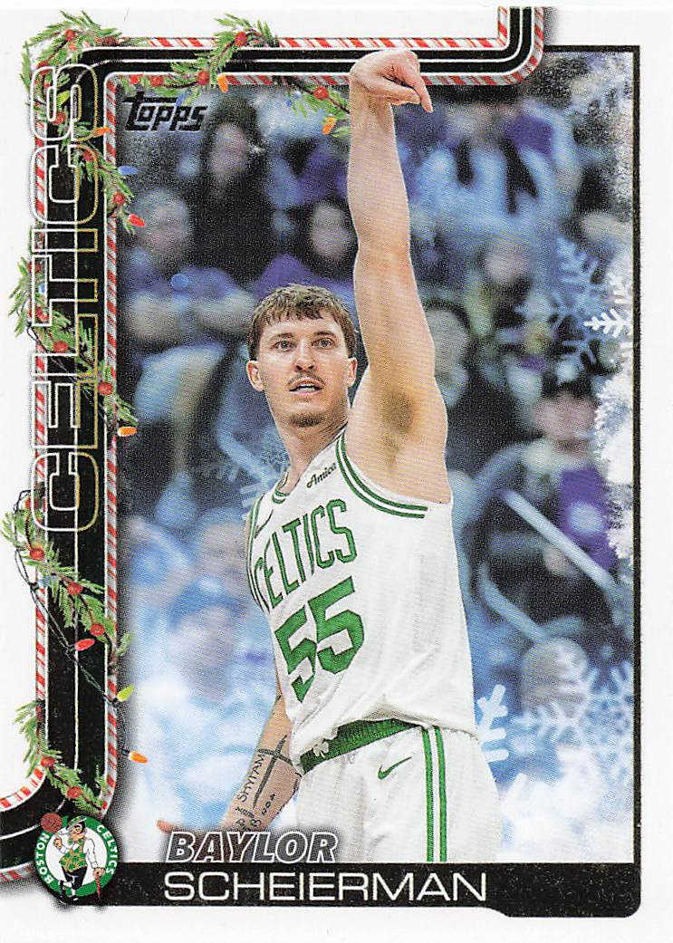 2025-26 Topps Holiday Basketball Baylor Scheierman #H5