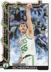 2025-26 Topps Holiday Basketball Baylor Scheierman #H5
