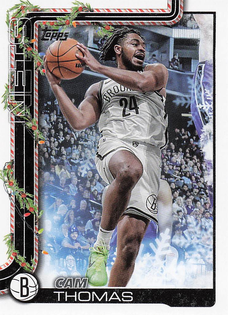 2025-26 Topps Holiday Basketball Cam Thomas #H10