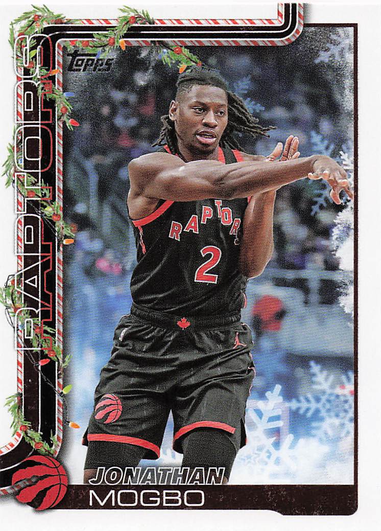 2025-26 Topps Holiday Basketball Jonathan Mogbo #H23