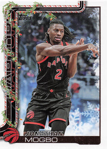 2025-26 Topps Holiday Basketball Jonathan Mogbo #H23