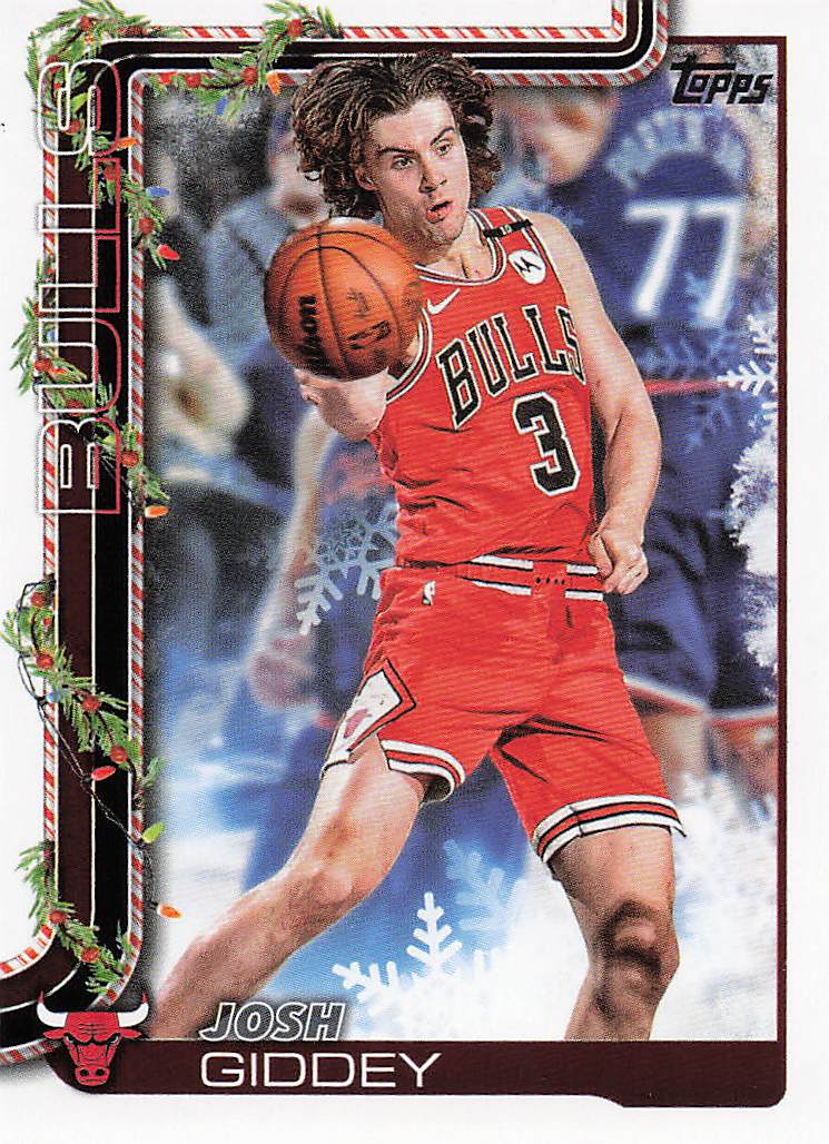 2025-26 Topps Holiday Basketball Josh Giddey #H28