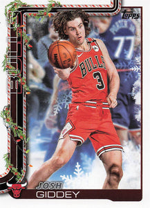 2025-26 Topps Holiday Basketball Josh Giddey #H28