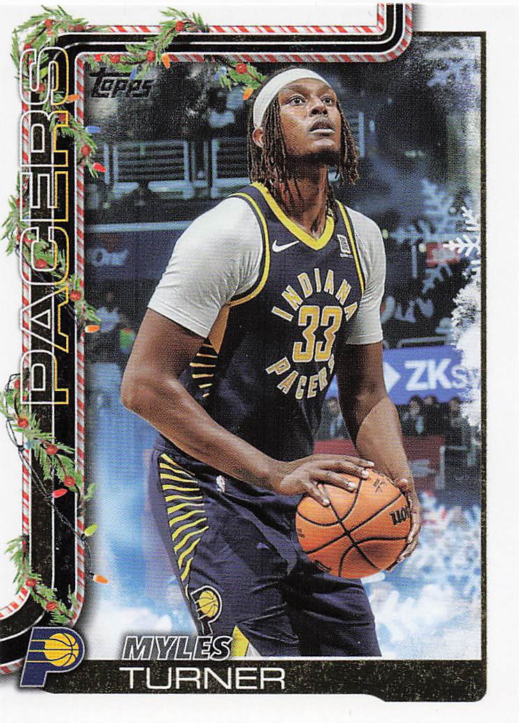 2025-26 Topps Holiday Basketball Myles Turner #H40