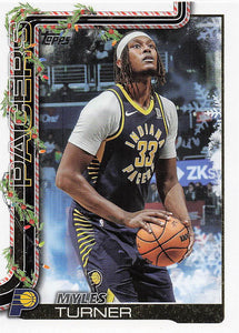 2025-26 Topps Holiday Basketball Myles Turner #H40