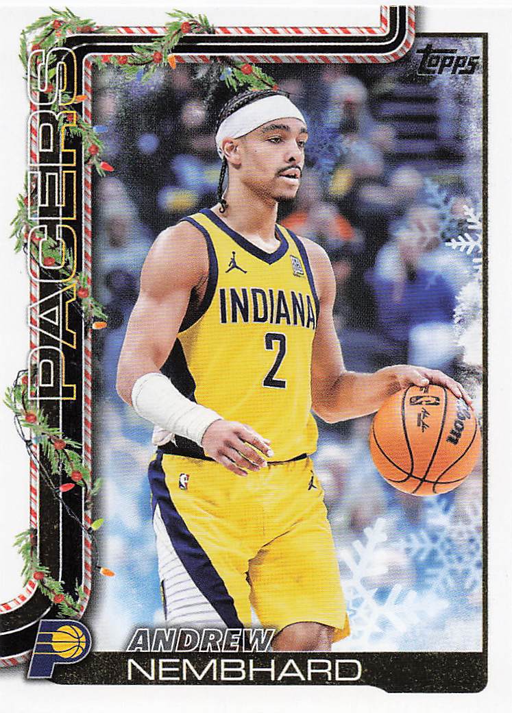 2025-26 Topps Holiday Basketball Andrew Nembhard #H42